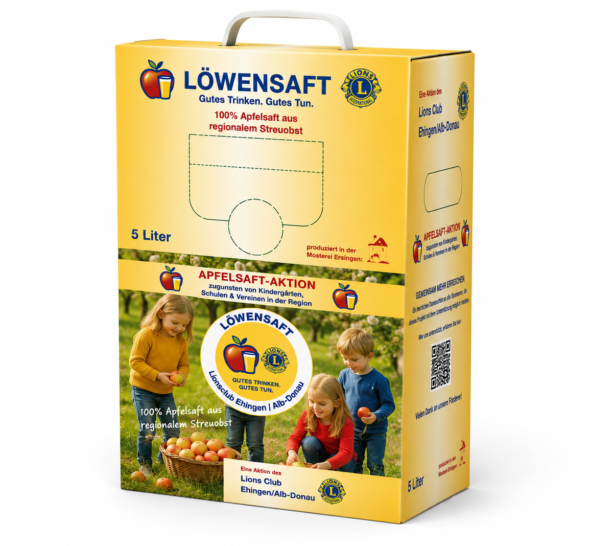 LÖWENSAFT - Apfelsaft im 5L Gebinde